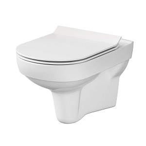 Унитаз подвесной Cersanit CARINA NEW CLEAN ON EASY-OFF белый