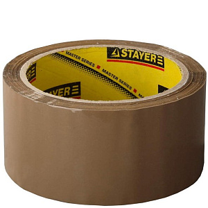 Лента STAYER "Master" клеящая, толщина 45мк., 48мм*60м