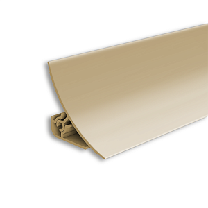 Плинтус IDEAL для столешницы ПВХ глянцевый 25x25x3000мм ПС 012-0 бежевый глянцевый
