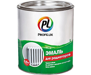 Эмаль ProfiLux акриловая для радиаторов глянцевая белая