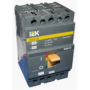 Автомат IEK 3п 125А 25кА ВА 88-32 SVA10-3-0125