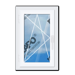 Готовое окно ПВХ REHAU 900*600 одностворчатое двухкамерное