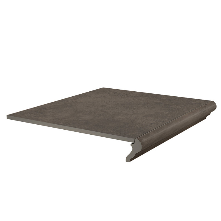 Ступень KERAMA MARAZZI Хадду фронтальная коричневый матовый KM4040G0031NGTF 40,2*34