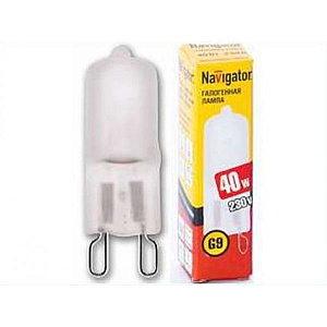 Лампа  NAVIGATOR 94 232 JCD 40 W frost G9 230V 2000h 
