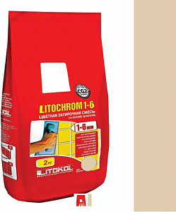 Затирка Litochrom C 130 песочная 2 кг
