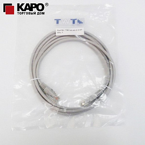 Патч-корд Lanmaster UTP (molded) UTP cat 5E серый 5м