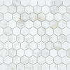 Мозаика Pietrine Dolomiti bianco MAT hex