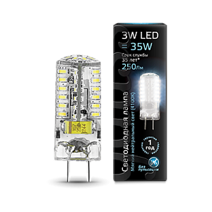 Лампа Gauss LED GY6.35 AC150-265V 3W 4100K
