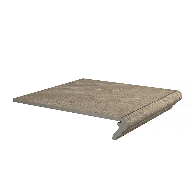 Ступень KERAMA MARAZZI Бореале фронтальная бежевый 30x30x0,8