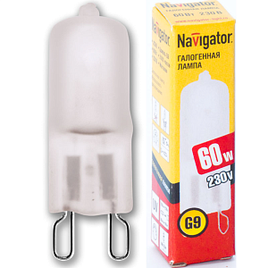 Лампа NAVIGATOR JCD 60 W frost G9 230V 2000h 