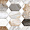 Плитка настенная Primavera Hypnose Grey Decor 05