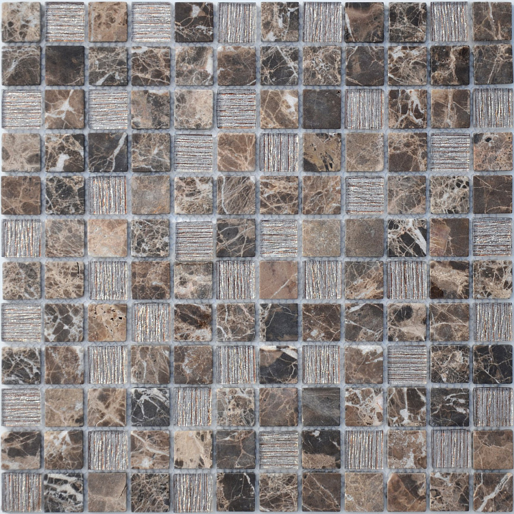 Мозаика Caramelle Mosaic Silk Way Coffee Jute