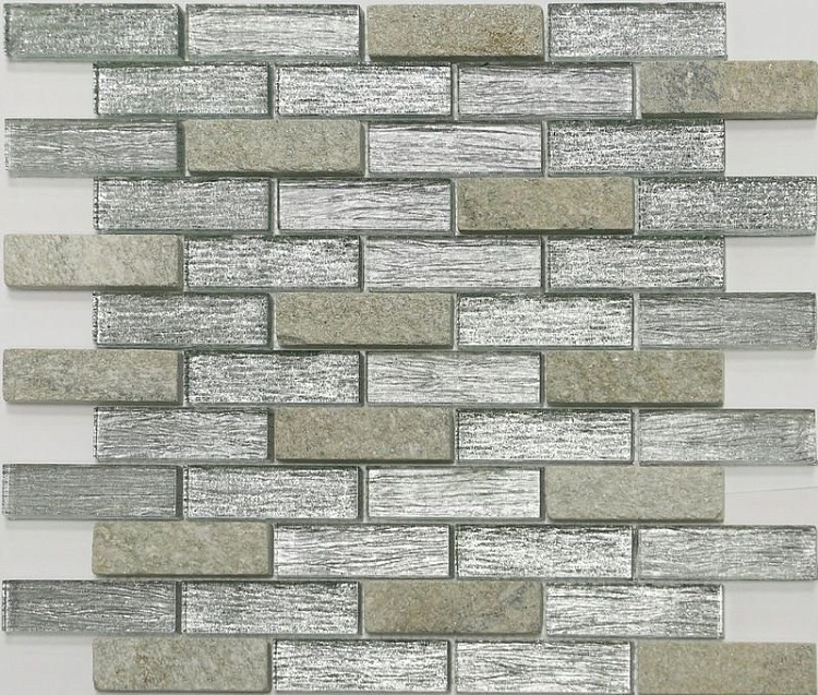 Мозаика Caramelle Mosaic Naturelle Dubai 23x73x8