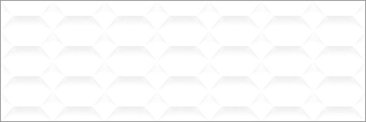Плитка настенная Colortile Satin White Hexa