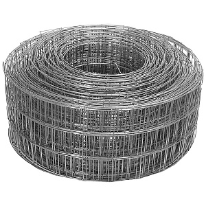 Сетка сварная оцинкованная, ячейка 50*60, диаметр 1,6, ширина 150, длина рулона 50м