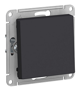 Выключатель Schneider Electric ATLASDESIGN 1-клавишный, скрытый монтаж, карбон