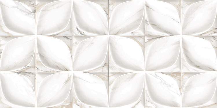 Плитка настенная Alma Ceramica Laura рельефная TWU09LAR014