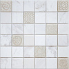 Мозаика Art Dolomiti bianco MAT