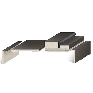 Наличник боковой ProfiloPorte серия PS 10*80*2150 телескопический прямой Мокко
