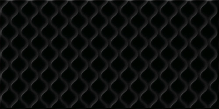 DEL232D Плитка облицовочная Deco черная рельеф