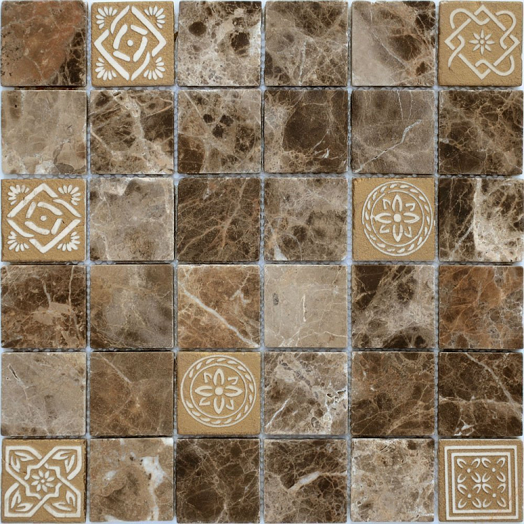 Мозаика Art Emperador dark MAT