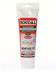 Клей SOUDAL монтажный Montage Fix 250мл