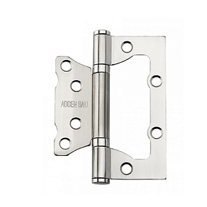 Петля универсальная ADDEN BAU без врезки 100X75X2,5 BUT Satin Chrome