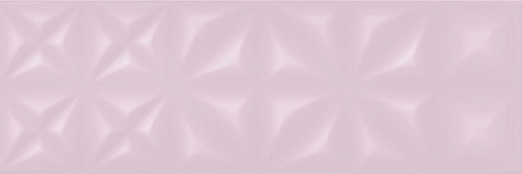 Плитка настенная Lila рельеф розовая LLU072D