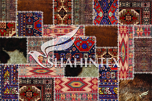 Коврик SHAHINTEX DIGITAL PRINT 40Х60 пэчворк
