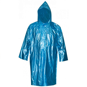 Плащ-дождевик FIT усиленный на липучках синий размер XXXL 12155М