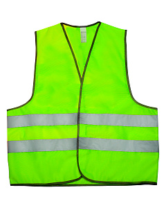 Жилет Костромская Текстильная Компания со светоотражающими элементами Лимон, размер XL