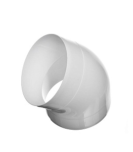 Колено круглое D100 45°
