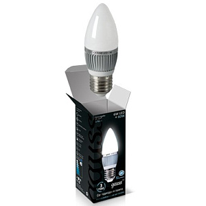 Лампа Gauss LED Candle 6W E27 4100K