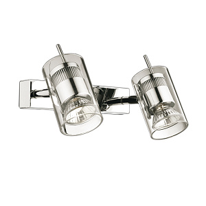 Подсветка YANG 2474/2W ODL13 707 хром/стекло GU10 2*50W 220V (1457)